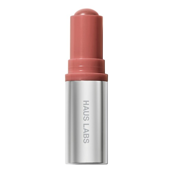 Color Fuse Longwear Glassy Lip + Cheek Balm Blush Stick - Blush em creme, Haus Labs